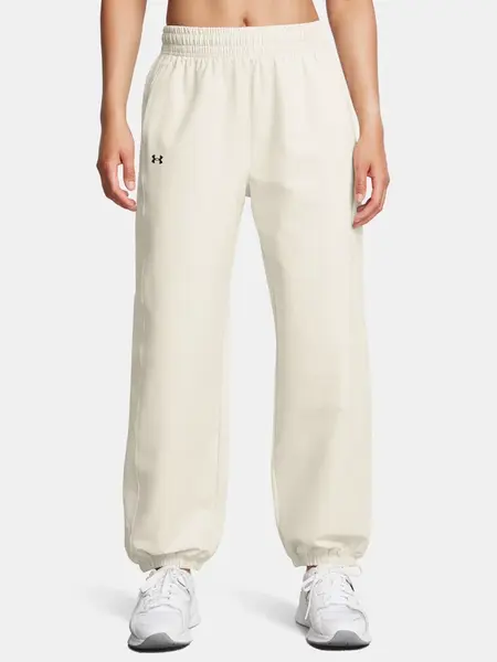 Dámské sportovní kalhoty Under Armour Armoursport Swoven Pant-WHT - Dámské