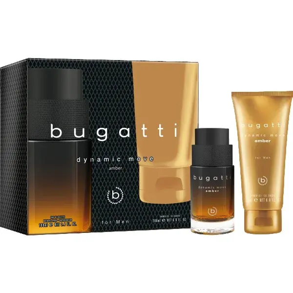 Bugatti Dynamic Move Amber Set dárková kazeta