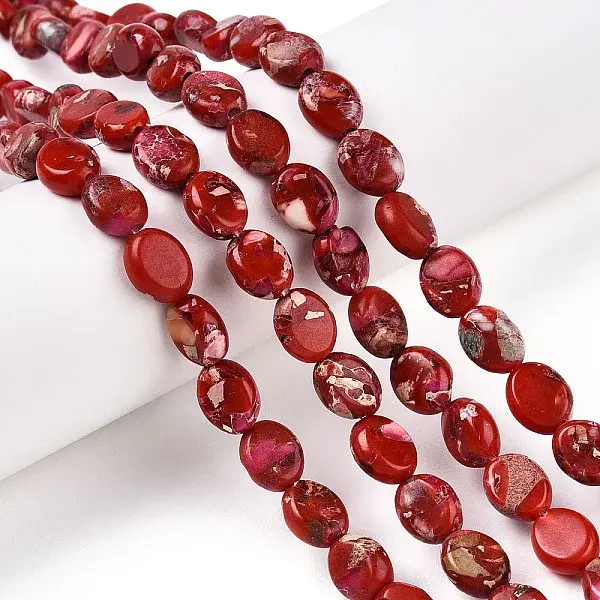 Natural Imperial Jasper Beads Strands
