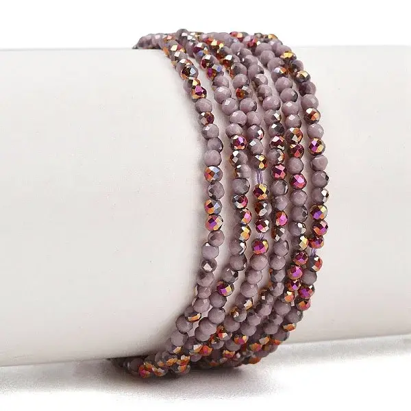 Electroplate Glass Beads Stradns