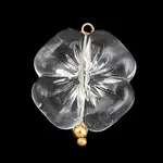 Transparent Acrylic & Stainless Steel Pendants