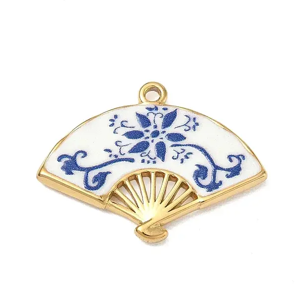 304 Stainless Steel Enamel Pendants