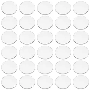 100Pcs Transparent Circle