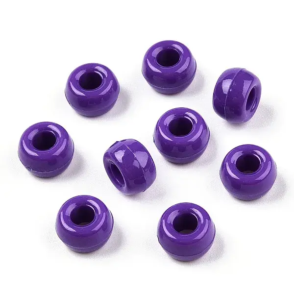 Opaque Plastic Beads