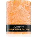 ACappella Mandarin and Basil vonná sviečka 80 g