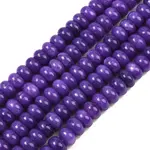 Dyed Natural White Jade Beads Strands