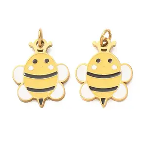 304 Stainless Steel Enamel Pendants