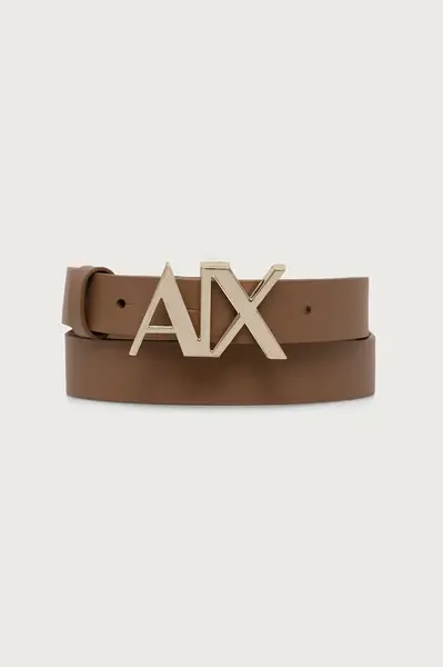 Armani Exchange  pásek dámský kožený