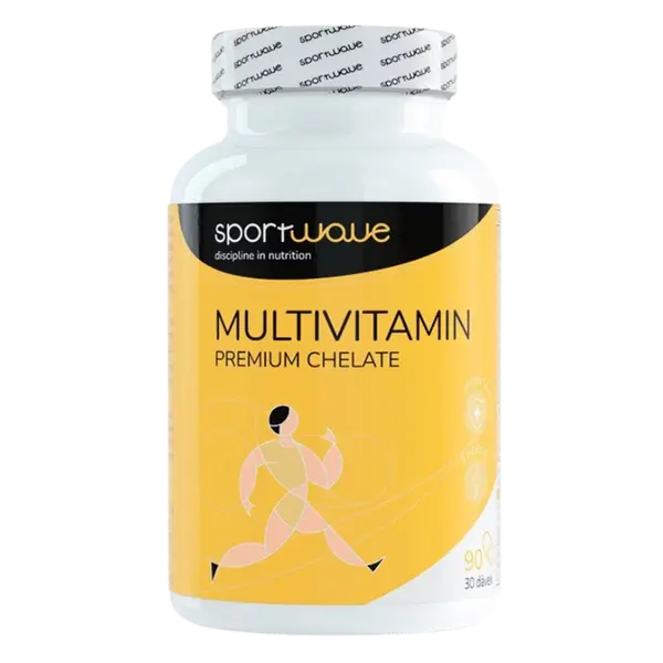 Sport Wave Multivitamin Premium chelate - 90 kapslí
