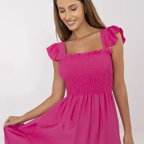 Dress-MI-SK-A5063.69P-fuchsia