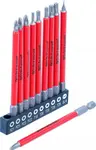 BGS technic Šroubovací bity Kraftmann 1/4" PH, PZ, Torx,PL BGS1020812 protiskluzové (Sada 10 ks)