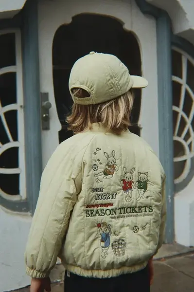 Konges Sløjd  bomber dětský JUNO BOMBER JACKET