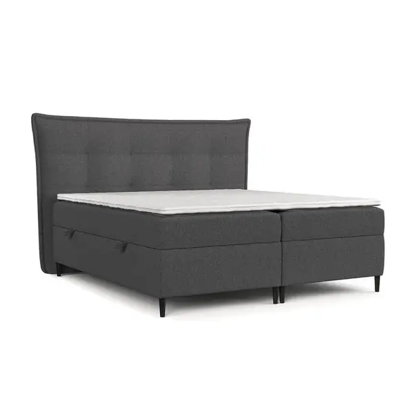 AltaBeds POSTEL BOXSPRING LAS PALMAS 180/200 cm Antracitová
