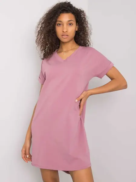Dress-RV-SK-6757.39P-Dark Pink