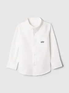 GAP Baby košile s logem Oxford - Kluci