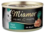 Konzerva MIAMOR Feine Filets tuňák + rýže v želé 100g