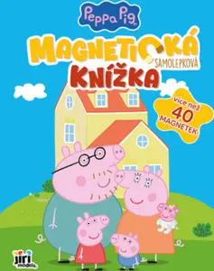 Magnetická samolepková knížka Prasátko Peppa