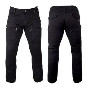 Pánské moto kalhoty BOS Cargo D Black 32
