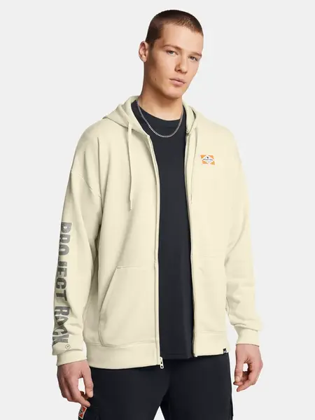 Under Armour Mikina Pjt Rck HWT FZ Tools-BRN - Pánské