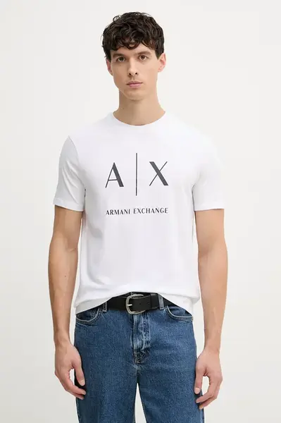 Armani Exchange  tričko pánské bavlněné