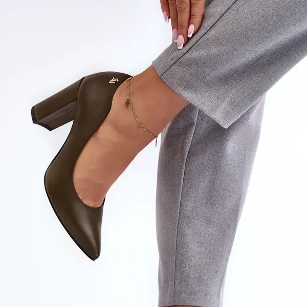 Kůže na vysokém podpatku Laura Messi