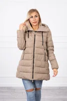 Prošívaná zimní bunda FIFI Cindy béžová