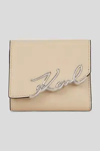 Kožená peněženka Karl Lagerfeld K.SIGNATURE