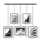 Vícerámečky pro fotografie s proužkem Umbra Exhibit