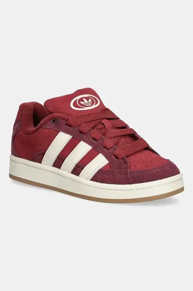 Semišové tenisky adidas Originals Campus 00S Beta vínová barva, JQ8368