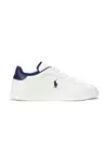 Kožené tenisky Polo Ralph Lauren Hrt Crt II pánské, bílá barva, 809968172001