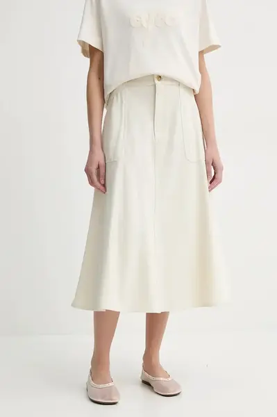 Bavlněná sukně A.P.C. jupe laurie