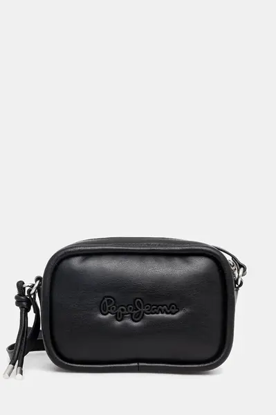 Kabelka Pepe Jeans BRIANAE SOFTY černá barva, PL031625