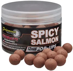 Starbaits plovoucí boilie pop up spicy salmon 50 g -16 mm