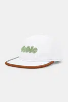 Kšiltovka Drôle de Monsieur La Casquette Drule Tennis bílá barva, hladká, G-CP173-CO138-WT