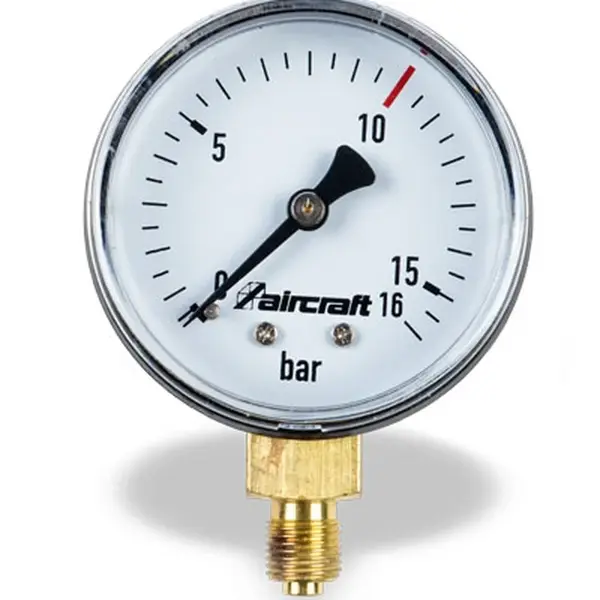 Aircraft® Manometr O 50 mm - 1/4" (boční vývod)