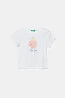 Dětské bavlněné tričko United Colors of Benetton