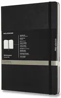Zápisník Moleskine Professional - tvrdé desky, XL - černý