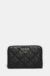 Peněženka Guess LAUREL černá barva, SWGG85 00140