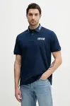 Bavlněné polo tričko Versace Jeans Couture