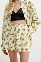 Šortky s příměsí lnu Twinset