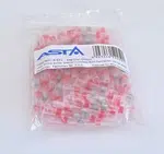 Smršťovací hadičky s cínem, 4.5 x 40 mm, 16-14 AWG, balení 100 ks - ASTA Velikost: 6.0x40 mm