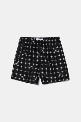Dětské plavkové šortky Calvin Klein Jeans černá barva, KV0KV00062