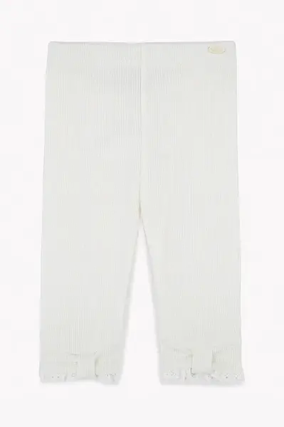 Kojenecké legíny Tartine et Chocolat béžová barva, hladké, CA24001