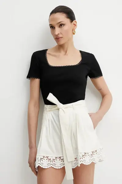 Tričko Morgan DLUBI černá barva, DLUBI