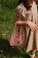 Dětské bavlněné šaty Konges Sløjd CLASSIC SS DRESS GOTS oranžová barva, mini, KS102546