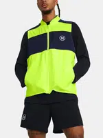 Neónovo zelená pánska športová vesta Under Armour UA RUN ANYWHERE VEST