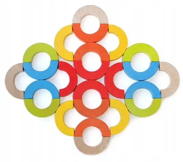 Sale Balanční, dřevěná hra, Mozaika, - 24 dílků