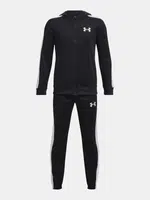 Súprava Under Armour UA Knit Hooded Track Suit-BLK