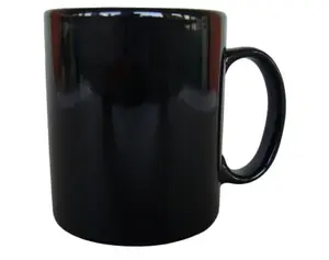 Hrnček Basic 325 ml, čierny%