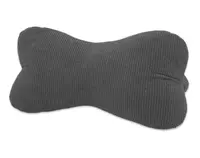 Vankúš na čítanie Antje 18x35 cm, sivý%